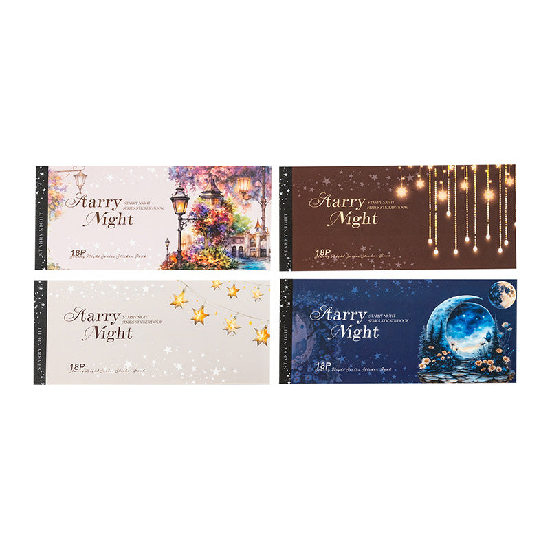Large Size Starlight Night Series Stickers - ViktaShop