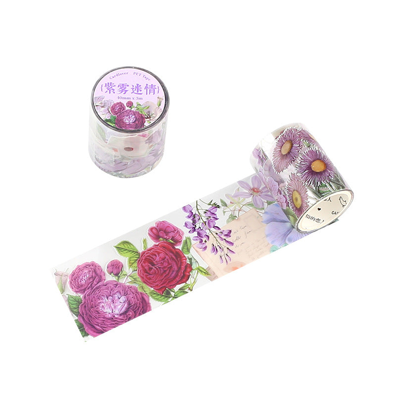 Letter Lover PET Tape - Full Garden Series, 3m - ViktaShop