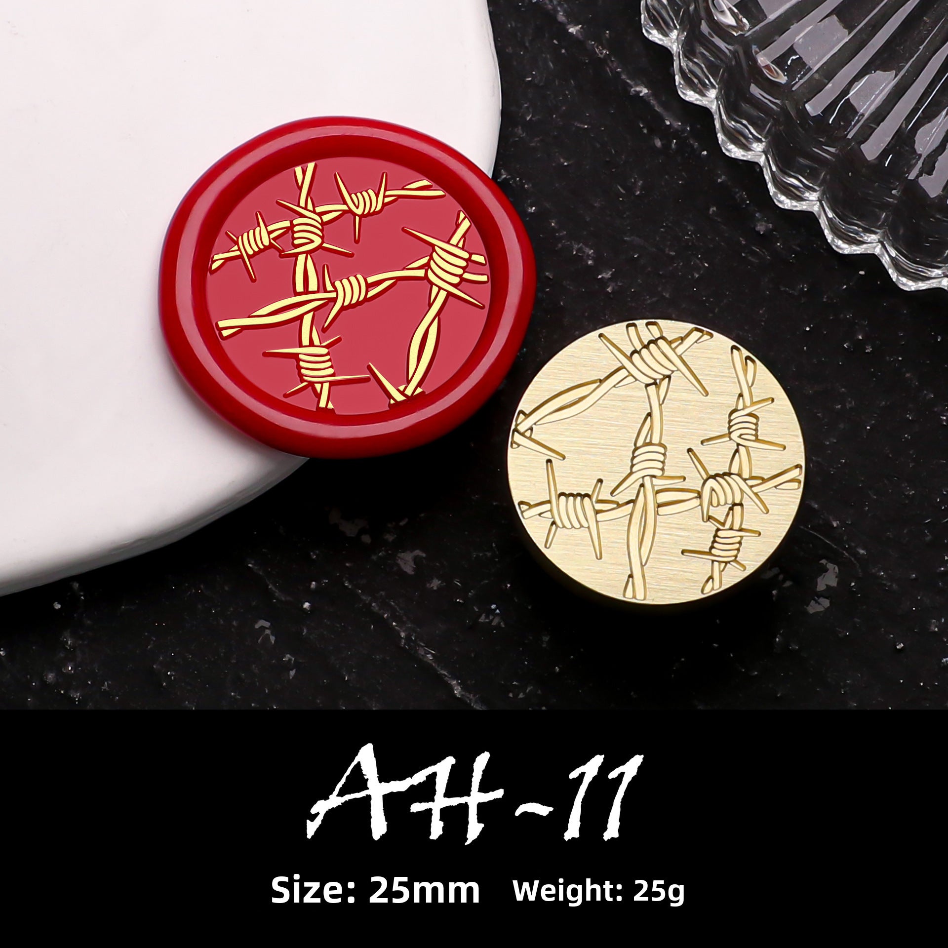 European Color Dark Series Fire Paint Wax Seal Collection - ViktaShop