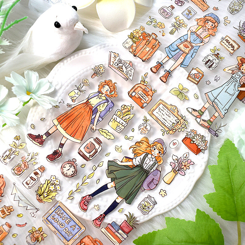 Donghong Landscape & Character PET Tape – 2 m - ViktaShop