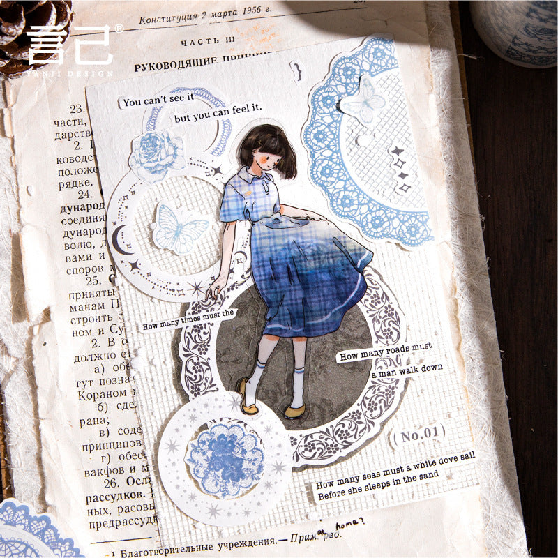 Retro Lace Die-cut Tape – Girls Aesthetic, 2m - ViktaShop