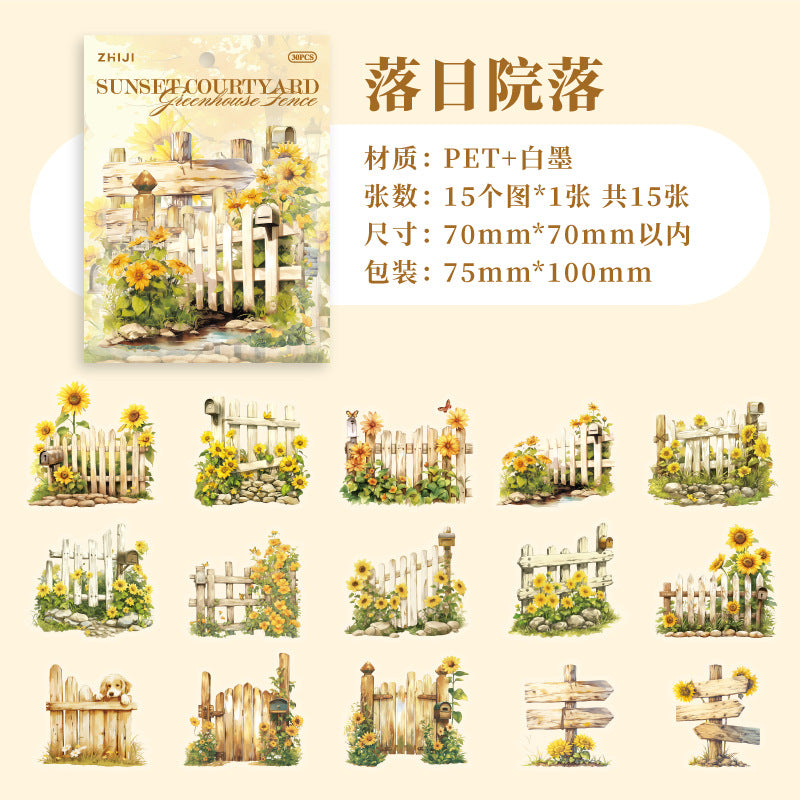 Paper Trace PET White Ink Sticker Pack - ViktaShop