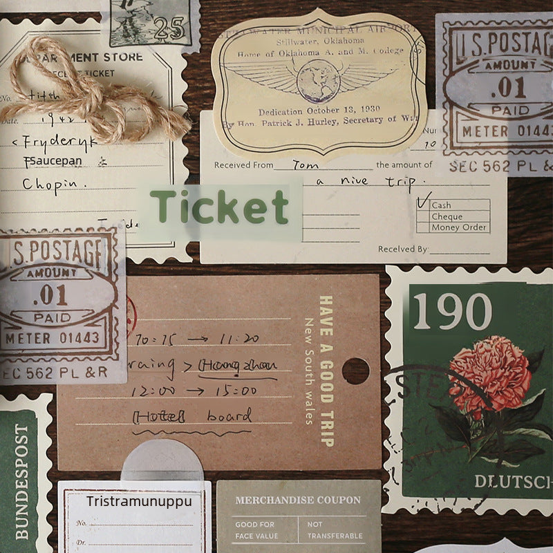 Vintage Decoration Material Pack – Love Letter, Retro Dreams & Fairy Tale - ViktaShop