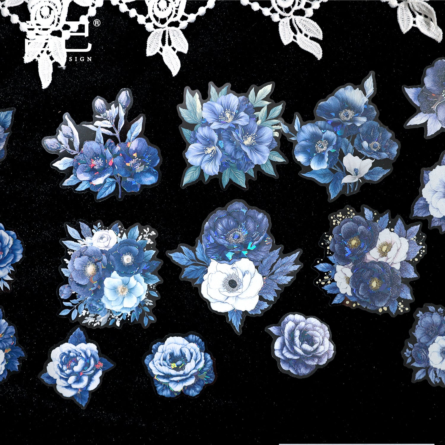 Seasons Flowers Series PET Stickers - ViktaShop