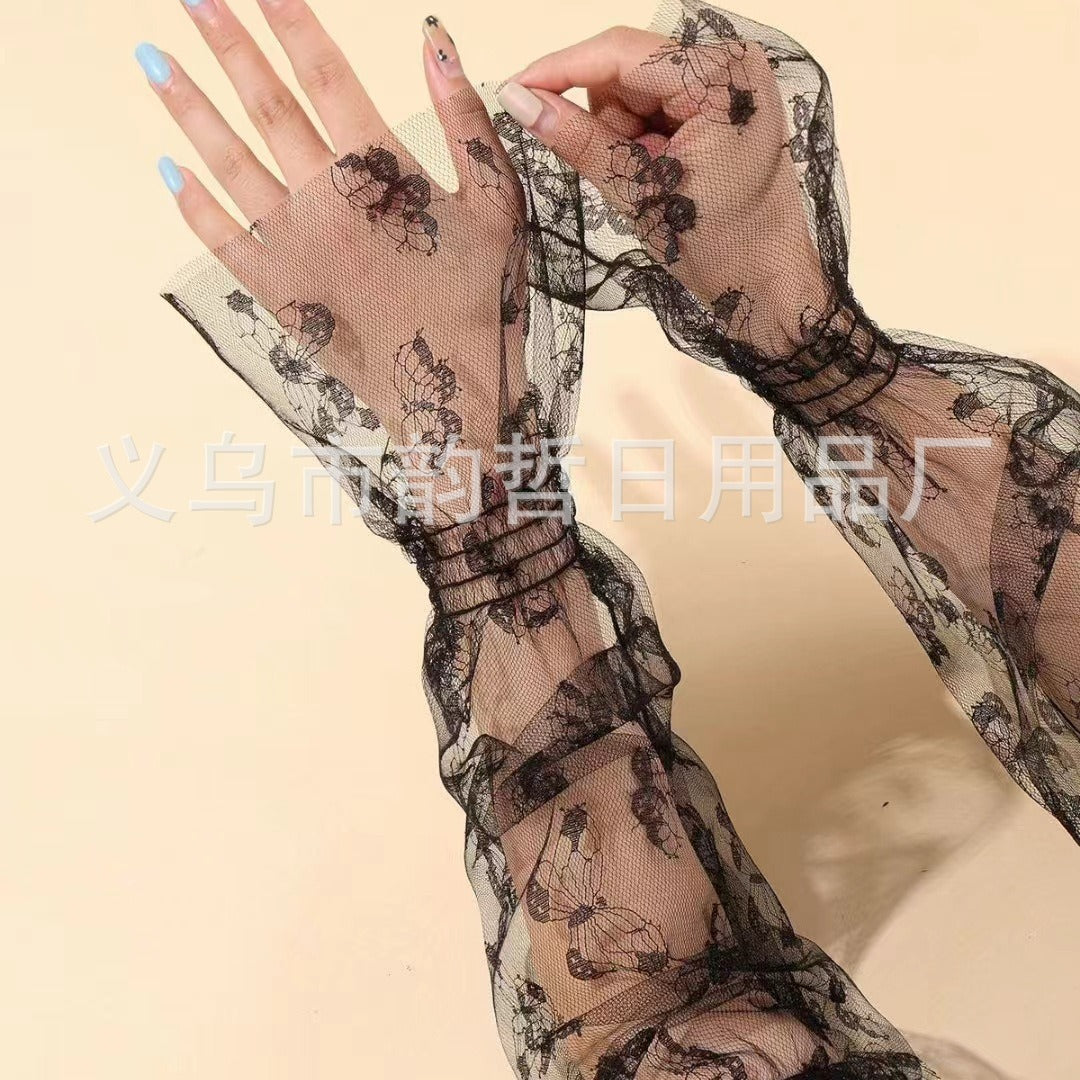 Summer Lace Sleeve, Wave Point Design - ViktaShop