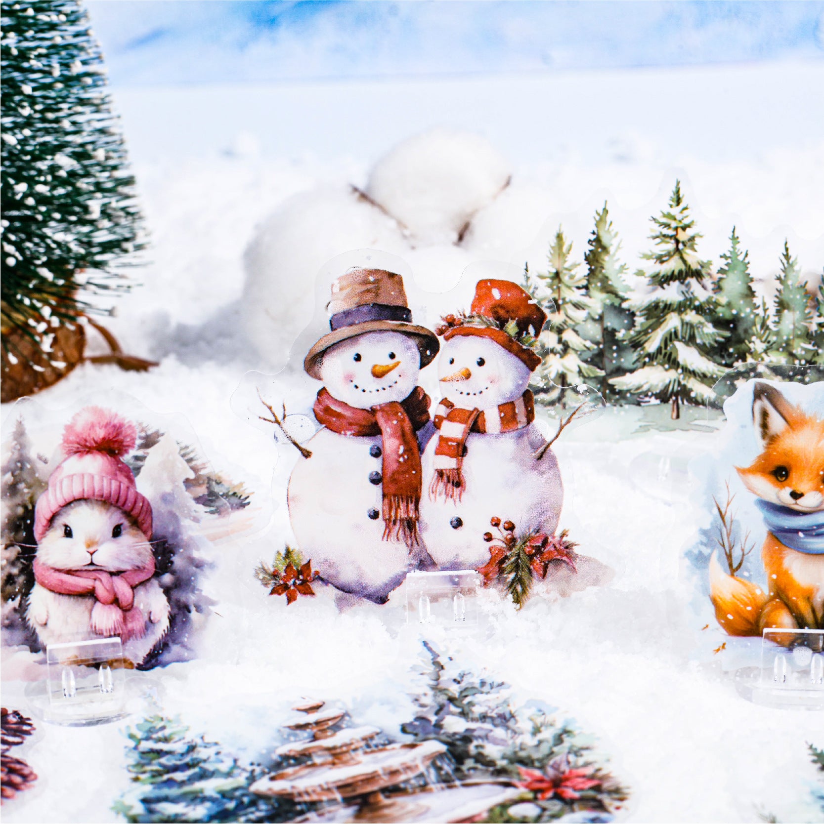 Ice & Snow Sticker Pack - PET - ViktaShop