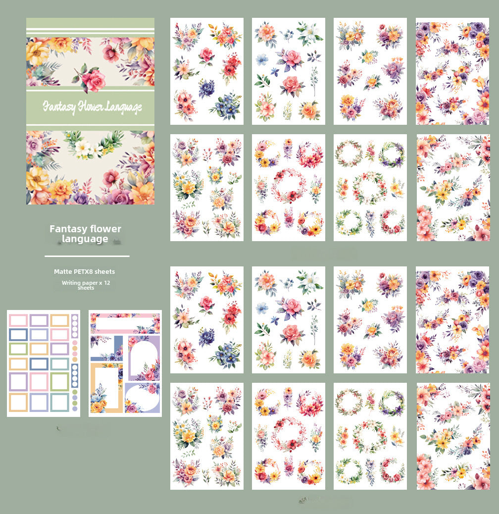 Creative multiple Sticker books