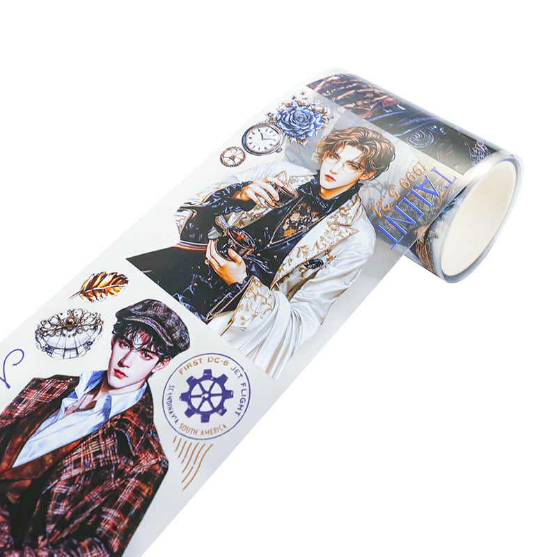 Gothic Girl Landscape PET Tape, 1m - ViktaShop