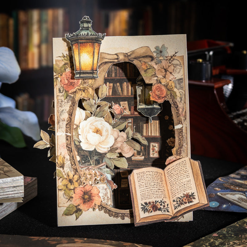 Retro Material Paper – 100 Pages for Scrapbooking & Journaling - ViktaShop