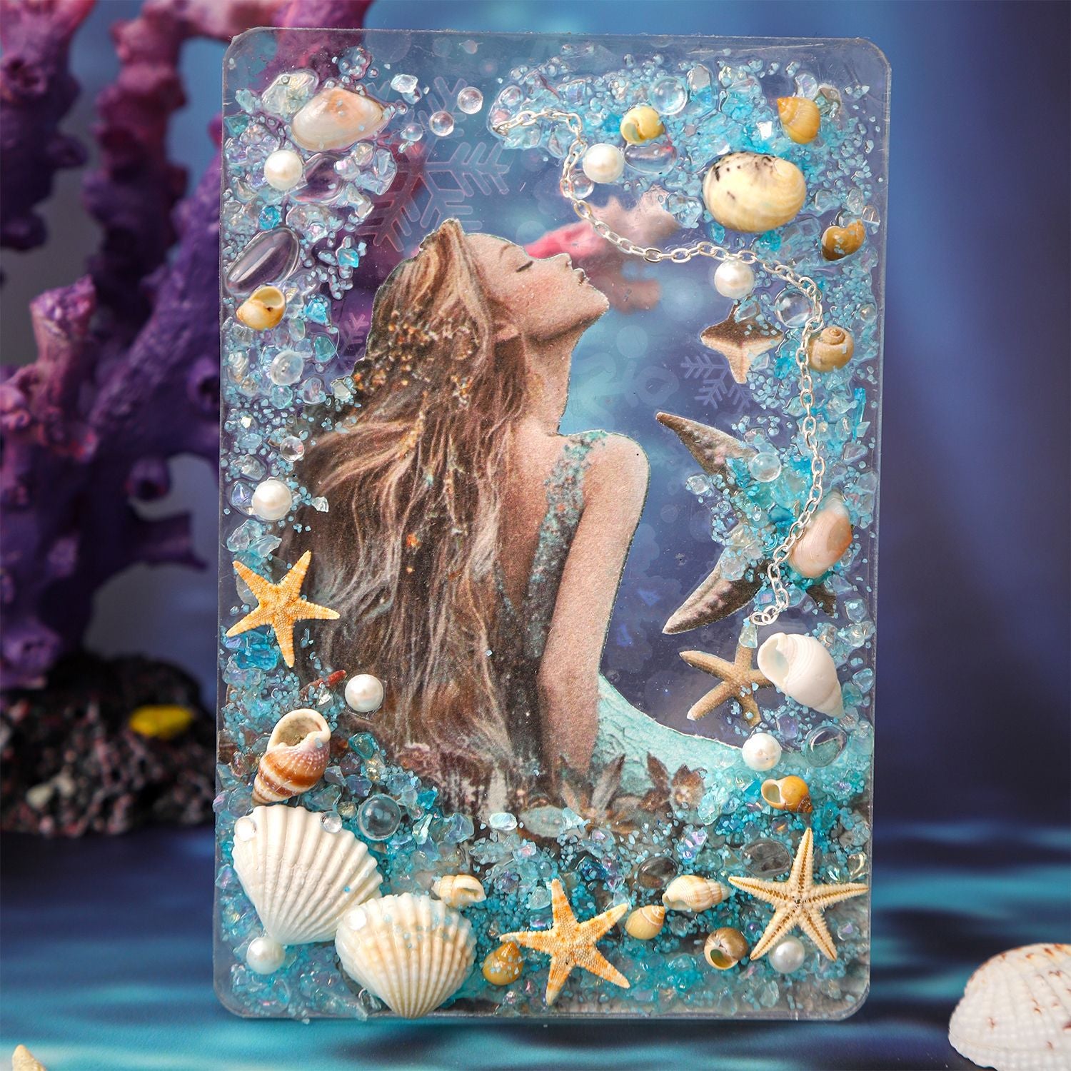 Beautiful Day Mermaid Diary Series Retro  Material Paper  6 Styles