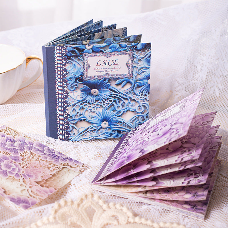 Creative Lace Texture Backing Paper – Lace Series, 6 Options - ViktaShop