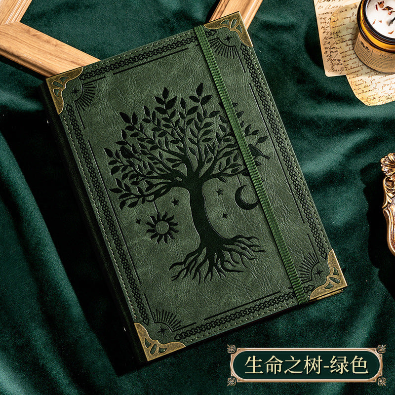 Vintage Magic Loose-Leaf Journal – Thickened Multifunctional Planner, 4 Options - ViktaShop