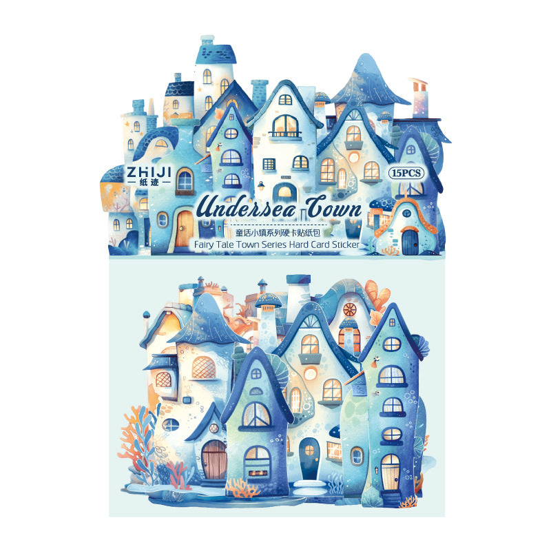 Fairy Tale Town Series Paper Stickers - ViktaShop