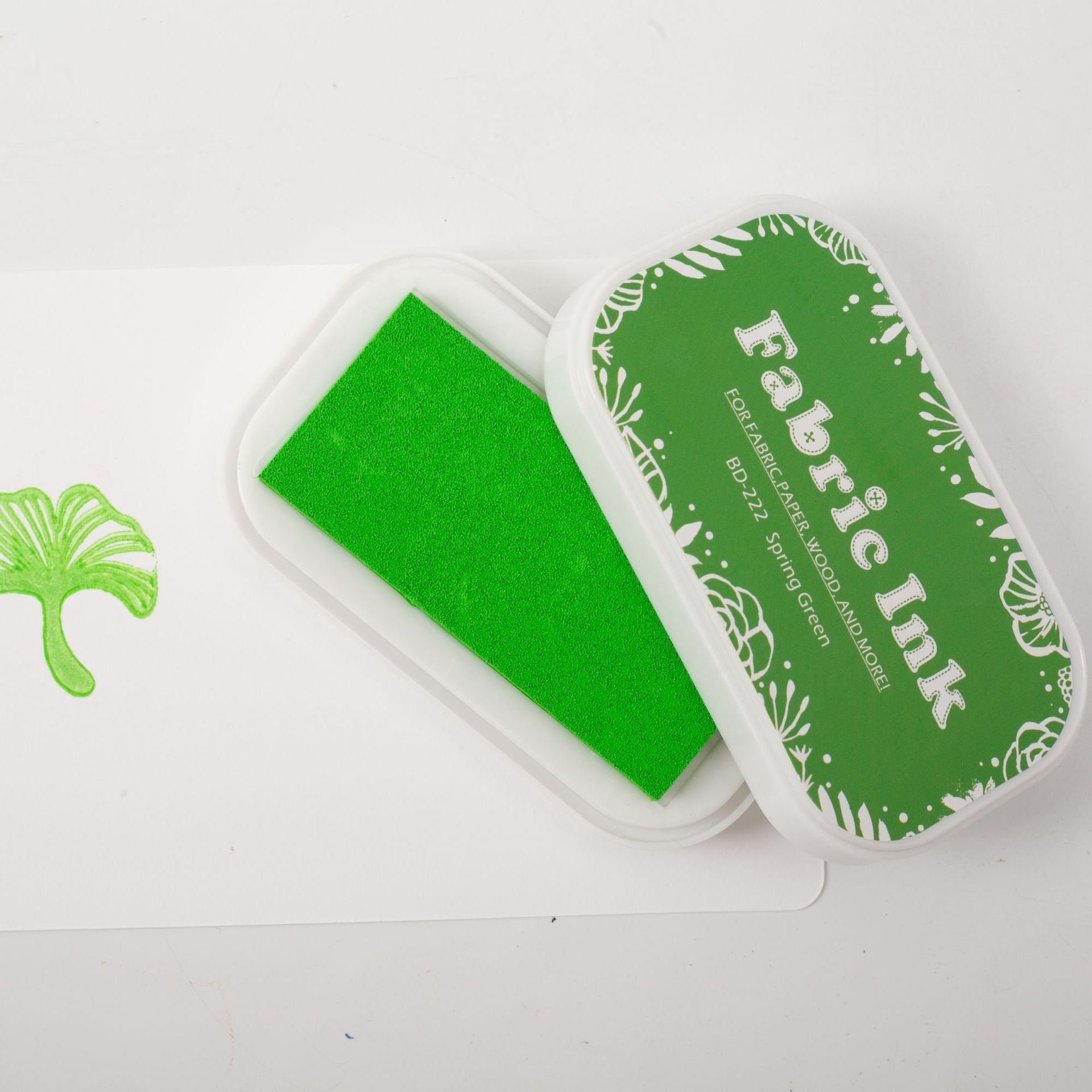 Retro BD Cloth Ink Pad Box, Multi-Use Sponge Printing Table - ViktaShop