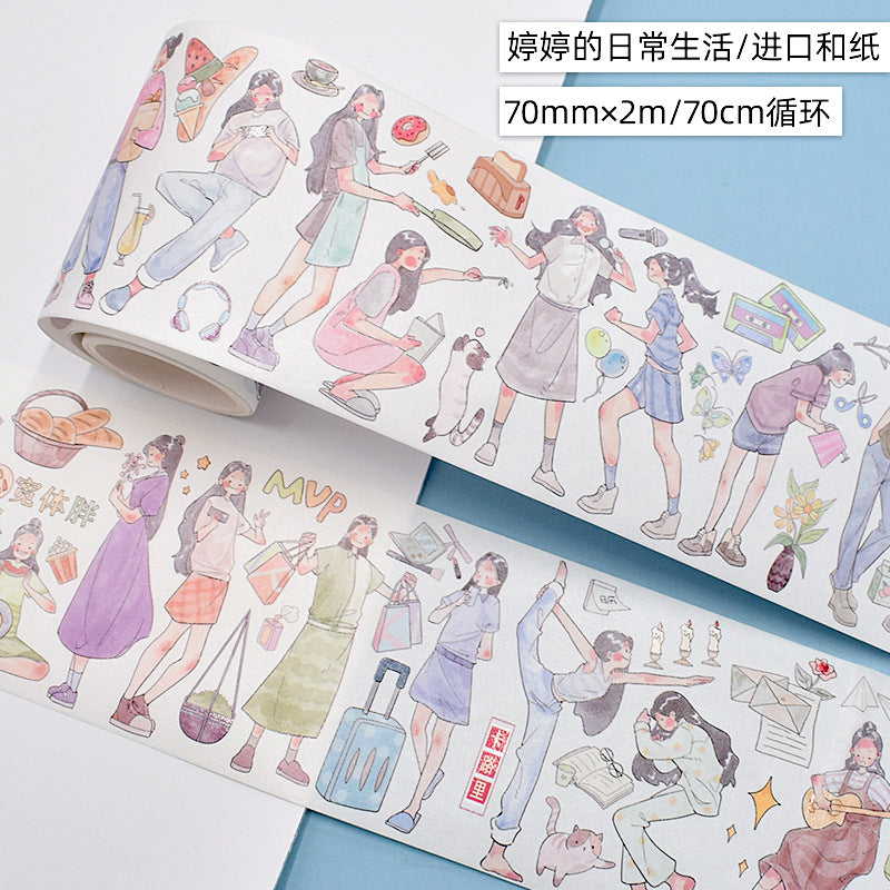 Daily Fresh Character Tape – Special Oil & Paper Tape - 2m - ViktaShop