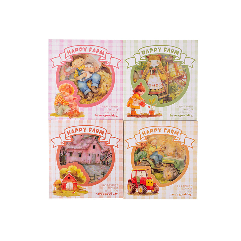 A Beautiful Day Landscaping PET Sticker Pack, 20 Pcs - ViktaShop