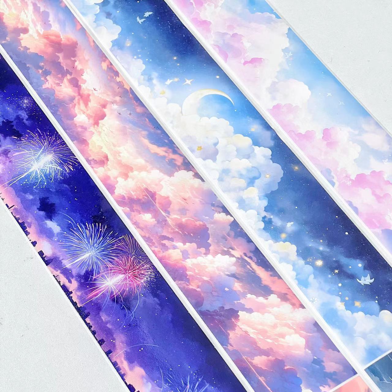 Cloud Sky PET Collage Tape, 2m - ViktaShop