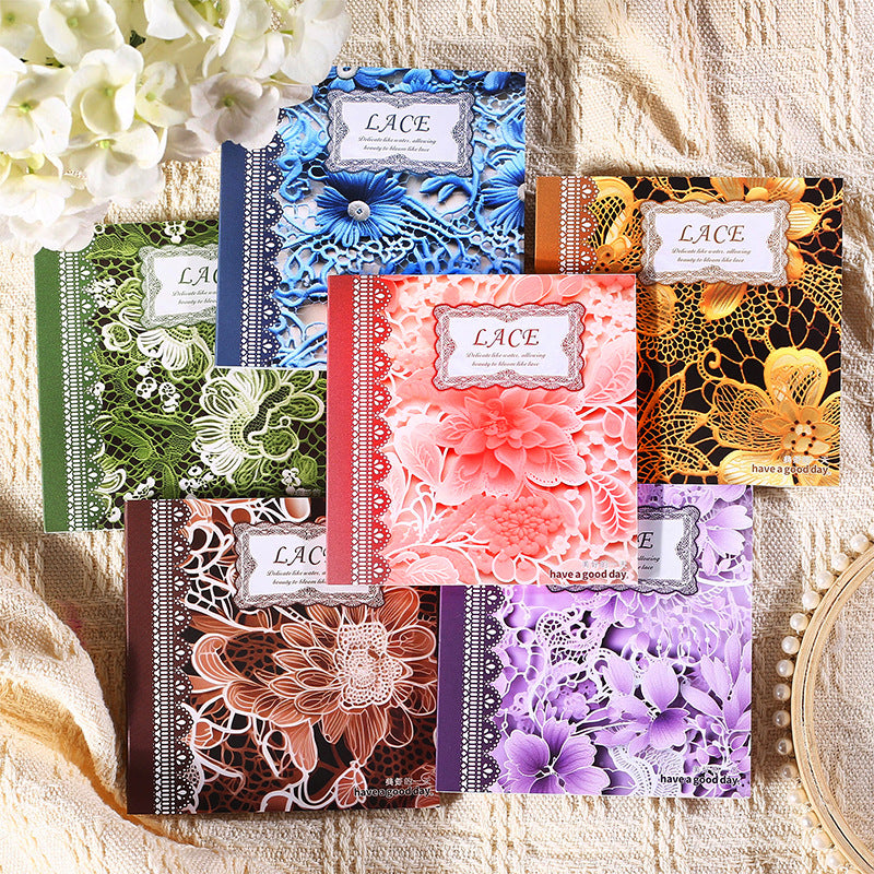 Creative Lace Texture Backing Paper – Lace Series, 6 Options - ViktaShop