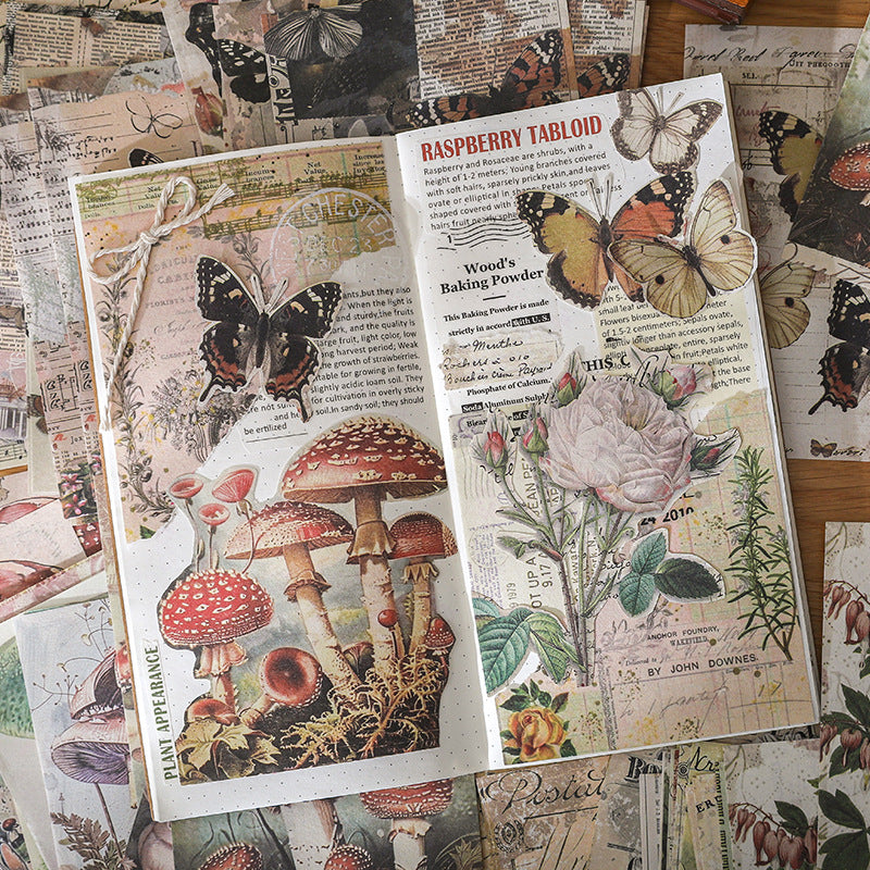 Travel Series Retro Note Paper - 6 Pcs