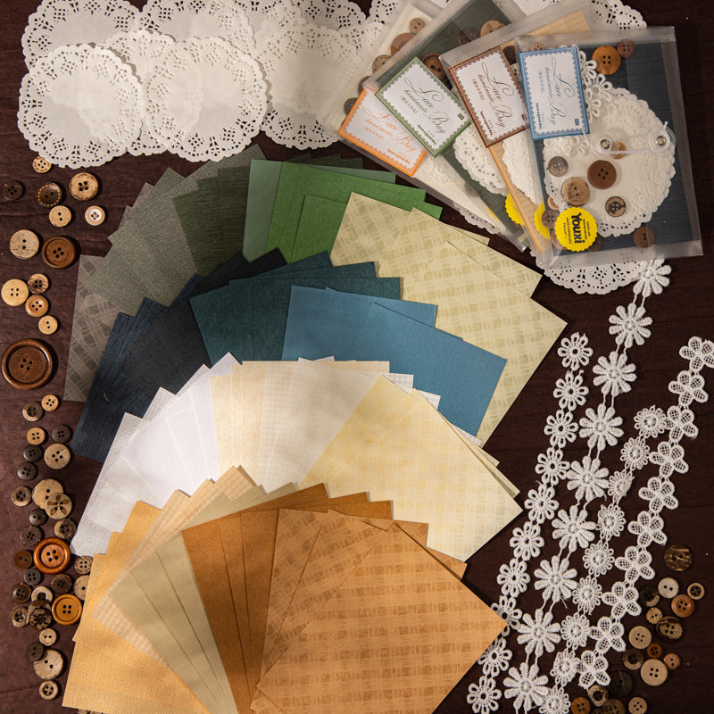 Lace Handmade Series, Background Decoration Material Bag, 4 Options - ViktaShop