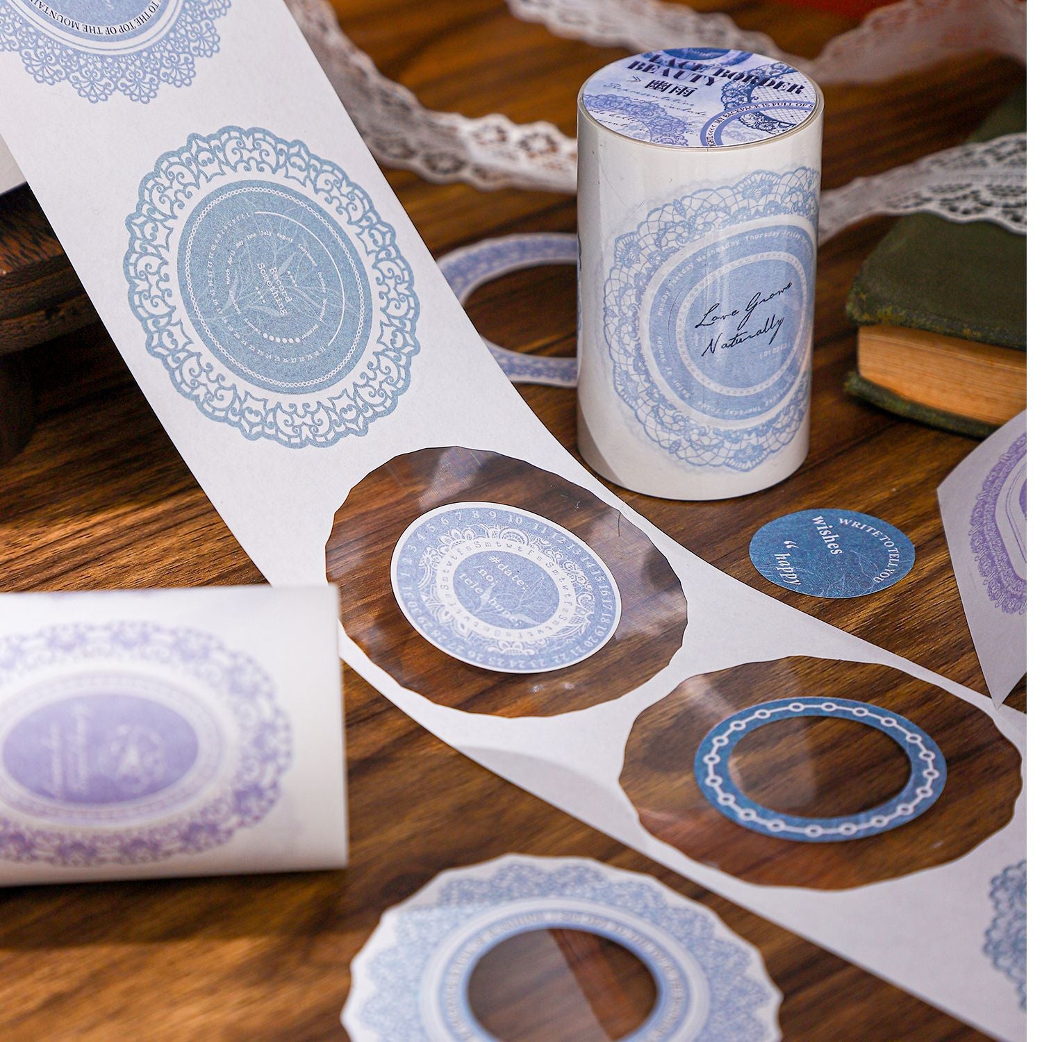 Hand Account Tape - Exquisite Collage Decoration Material, 380mm - ViktaShop