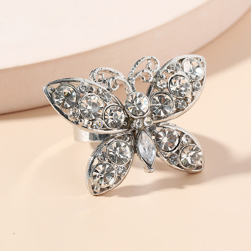 Elegant Fashionable Butterfly Ring - ViktaShop