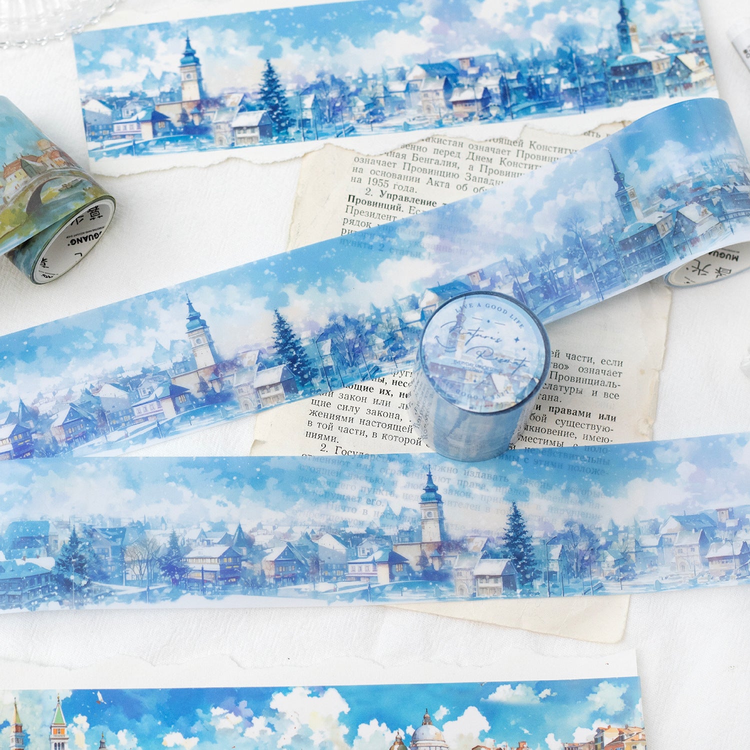 Travel Time Series – PET Tape, Travel Memory Landscape, 2m - ViktaShop