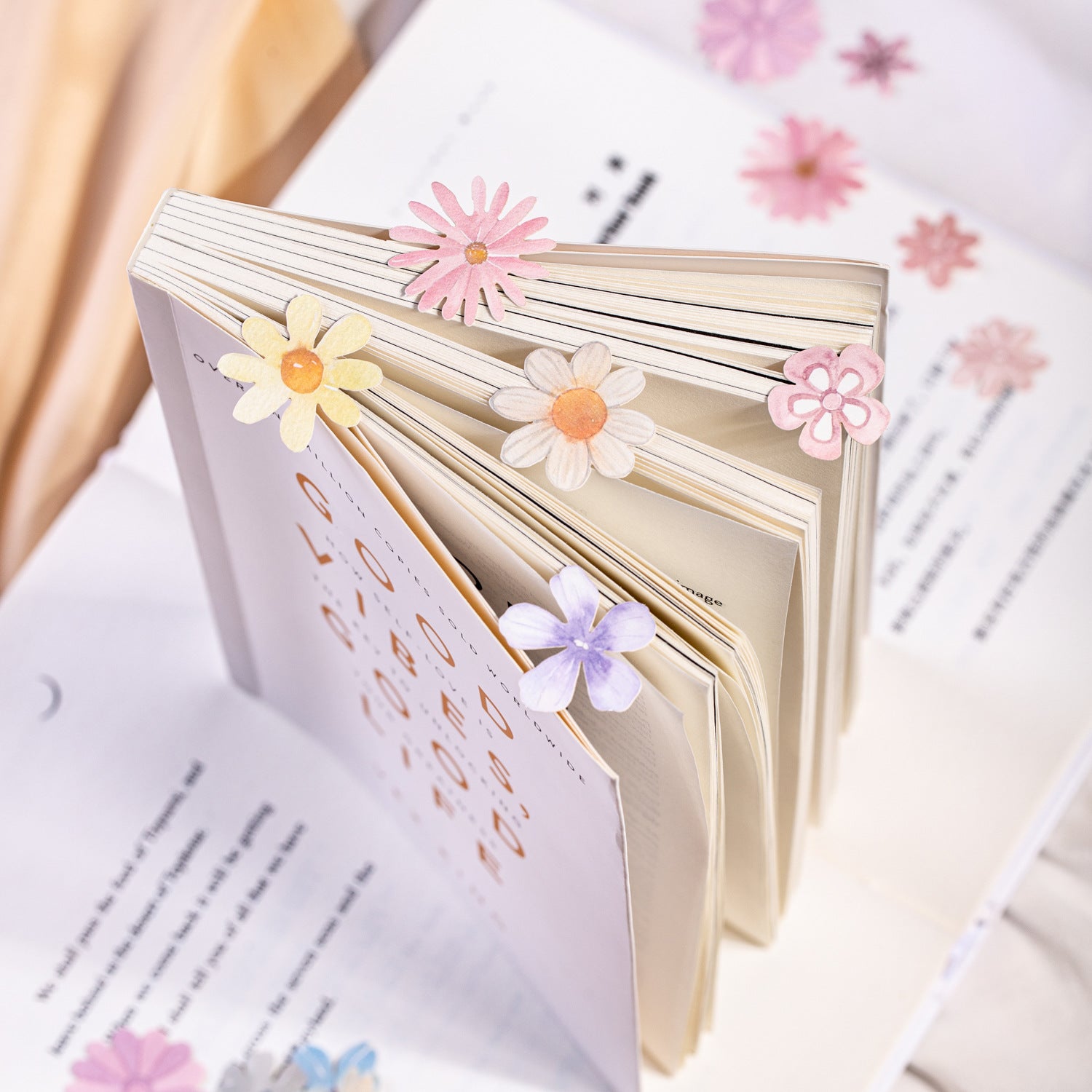 Small Flower Series Stickers, 6 Options - ViktaShop