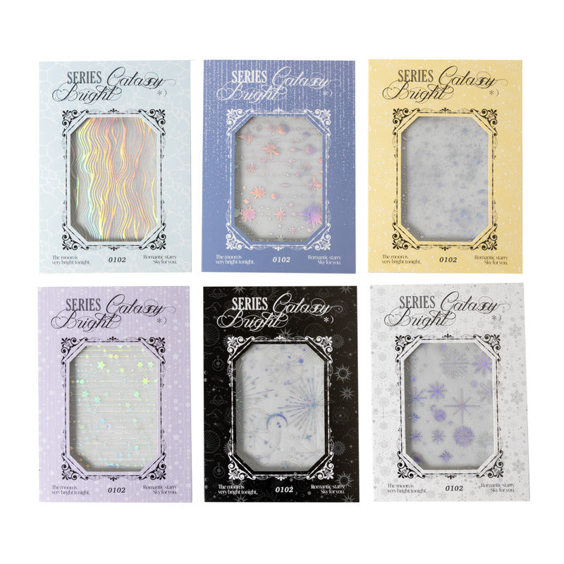 Fantasy Paper – Hot Silver Primer DIY Collage Paper, 10 Pcs - ViktaShop
