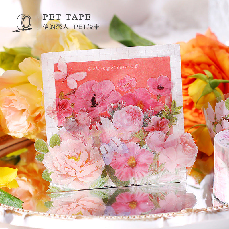 Letter Lover PET Tape - Full Garden Series, 3m - ViktaShop