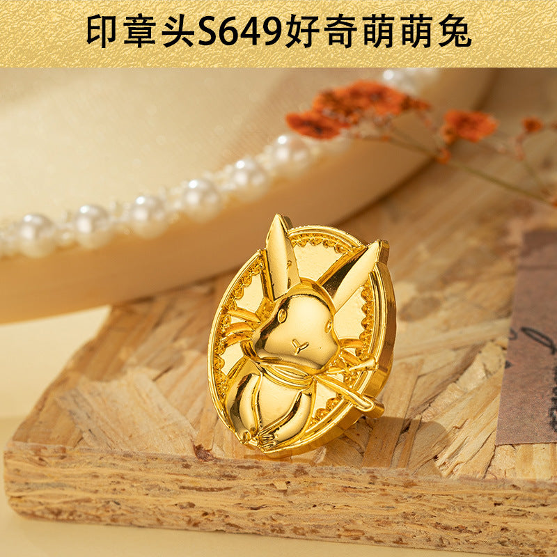 Fire Paint Seal Head – DIY Retro Constellation Christmas Seal Accessory - ViktaShop