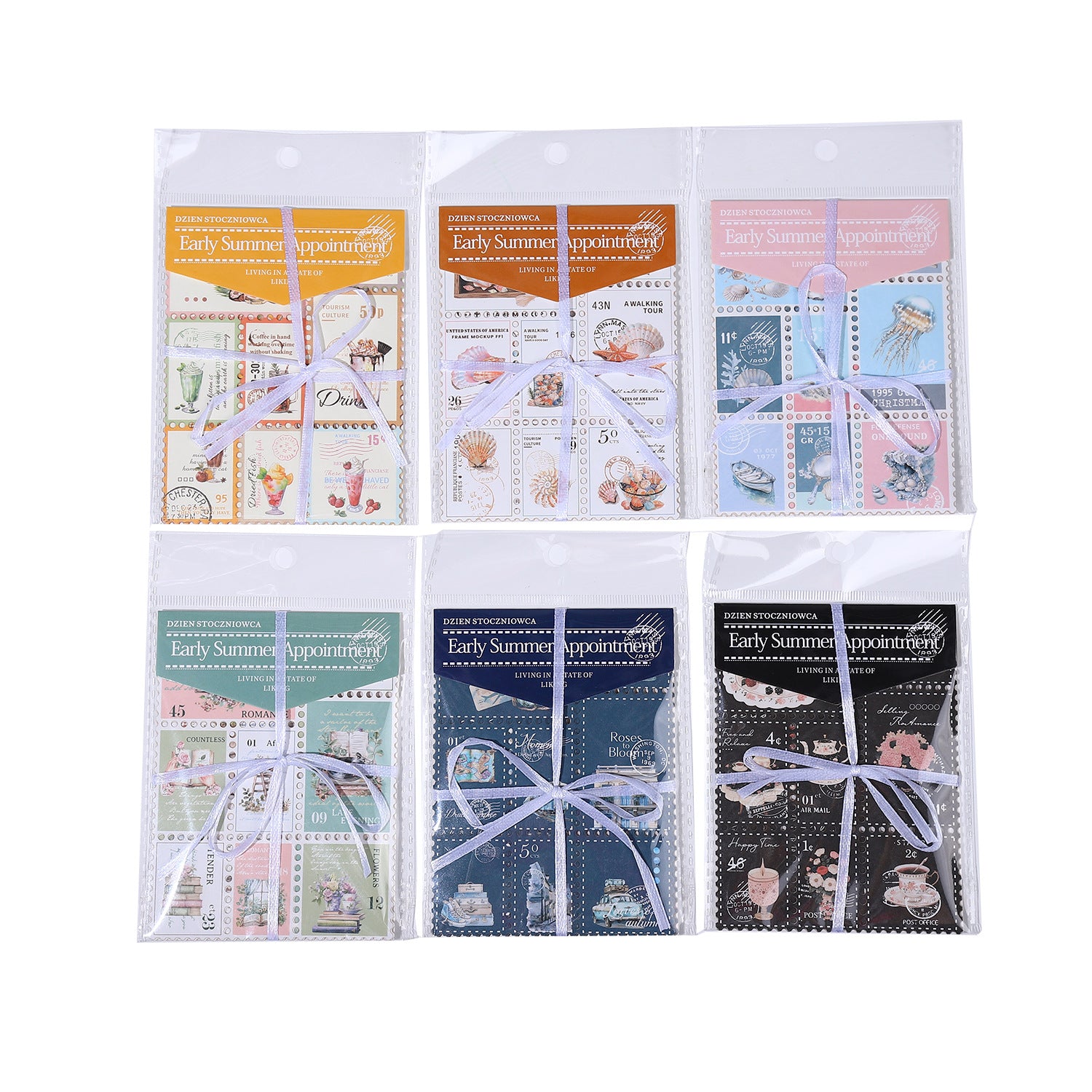 Summer First Date Series Stamp Sticker - ViktaShop