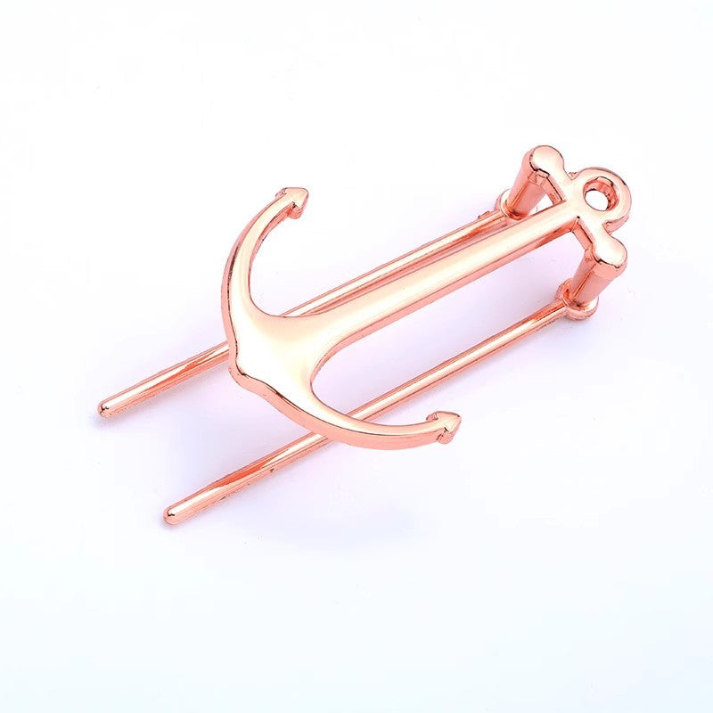 Ship Anchor Metal Bookmark – Dual-Purpose Reading Tool & Gift - ViktaShop