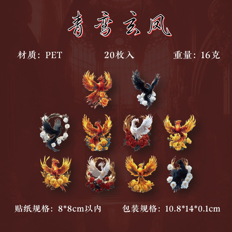 Odd Domain World Series – Large PET Sticker Pack, 4 Options - ViktaShop
