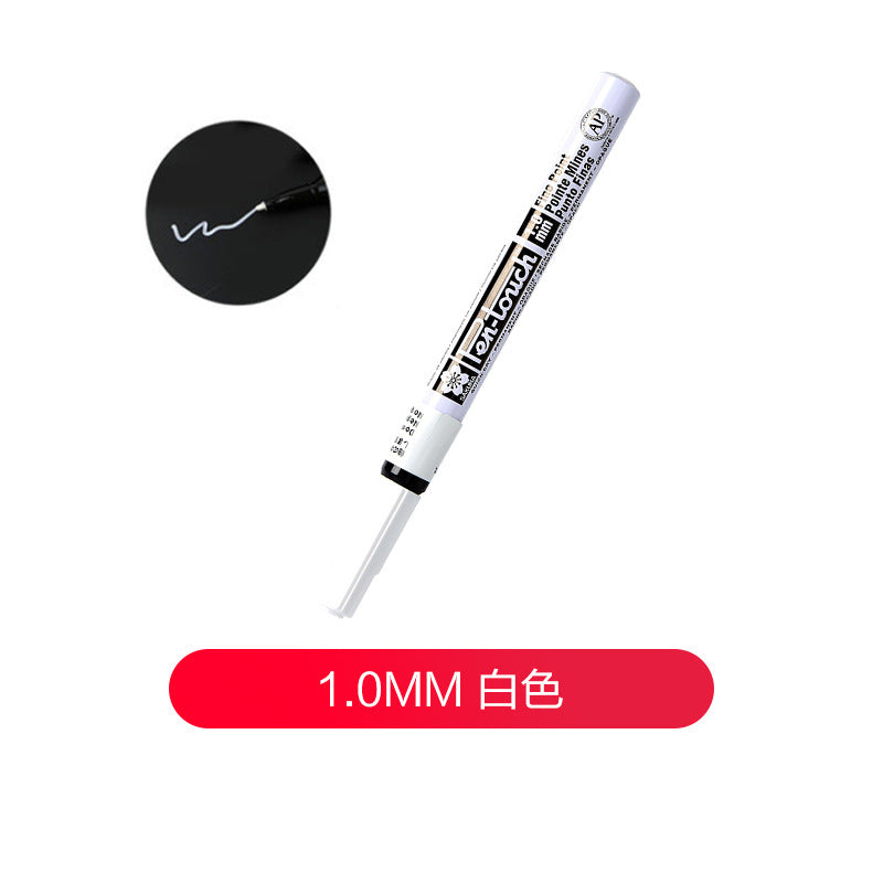 Cherry Blossom White, Gold & Silver Paint Marker Set – High Gloss Art Pens - ViktaShop