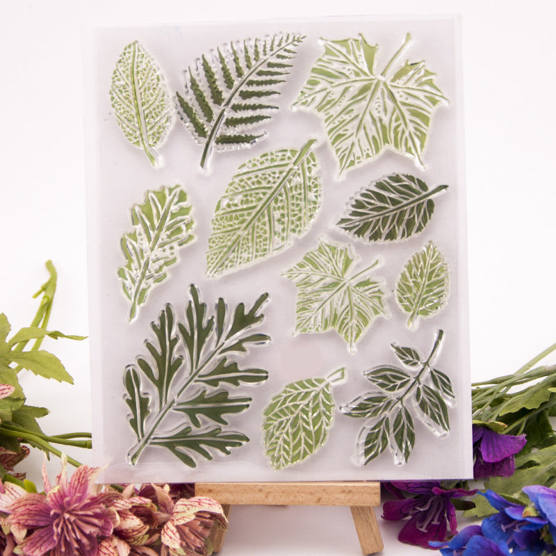 DIY Transparent Stamp for Journal Album - Embossed Design - ViktaShop
