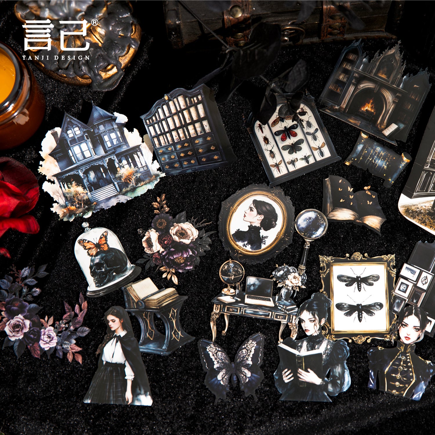 Sticker Pack - Twilight Manor Series, 6 Options - ViktaShop