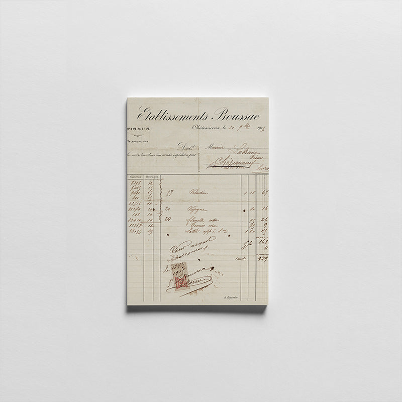 Retro Wall Decoration – Old Paper Card, 6 Options - ViktaShop