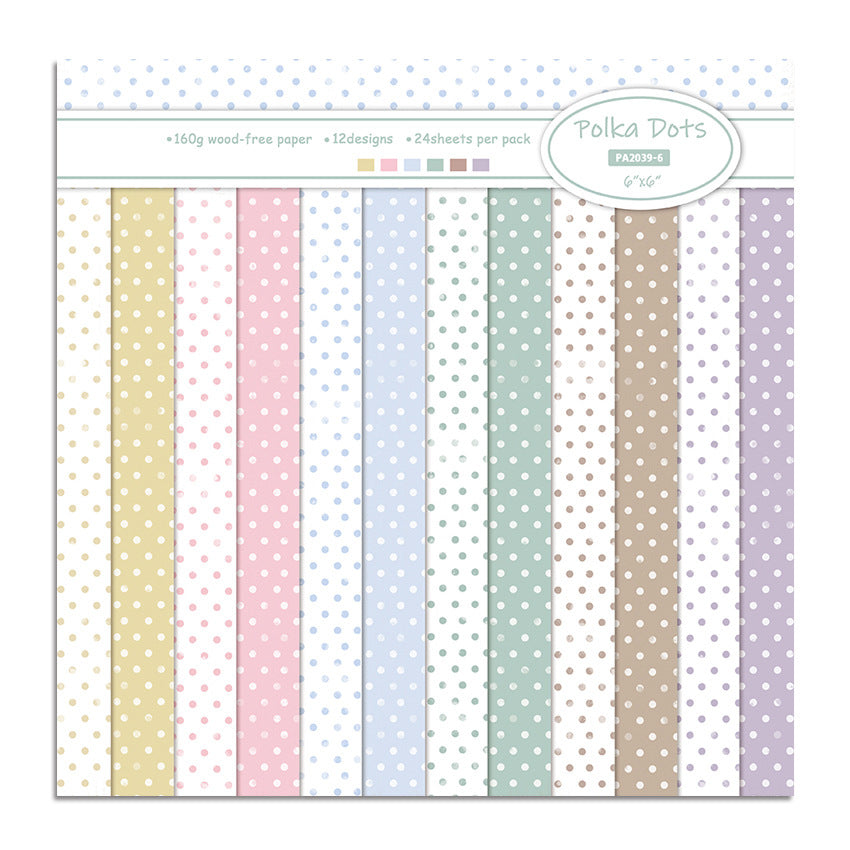 Einseitiges Musterpapier – DIY Album &amp; Junk Journal Hintergrund