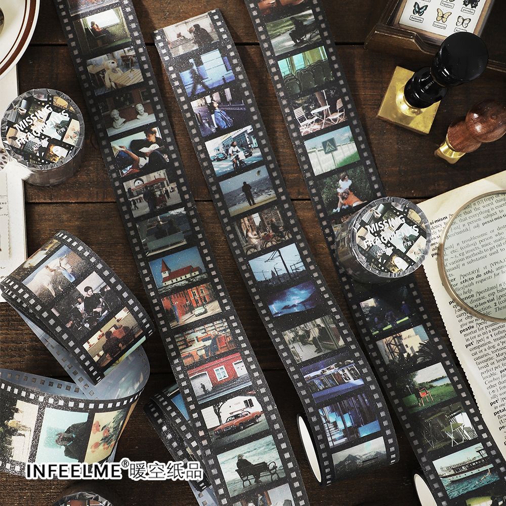 Memory Film Series PET Flash Sand Tape 40mm, 4 Options - ViktaShop