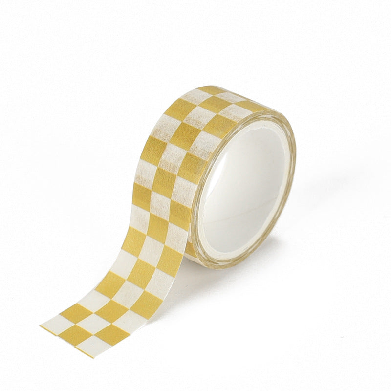 Paper grid creative tape stickers