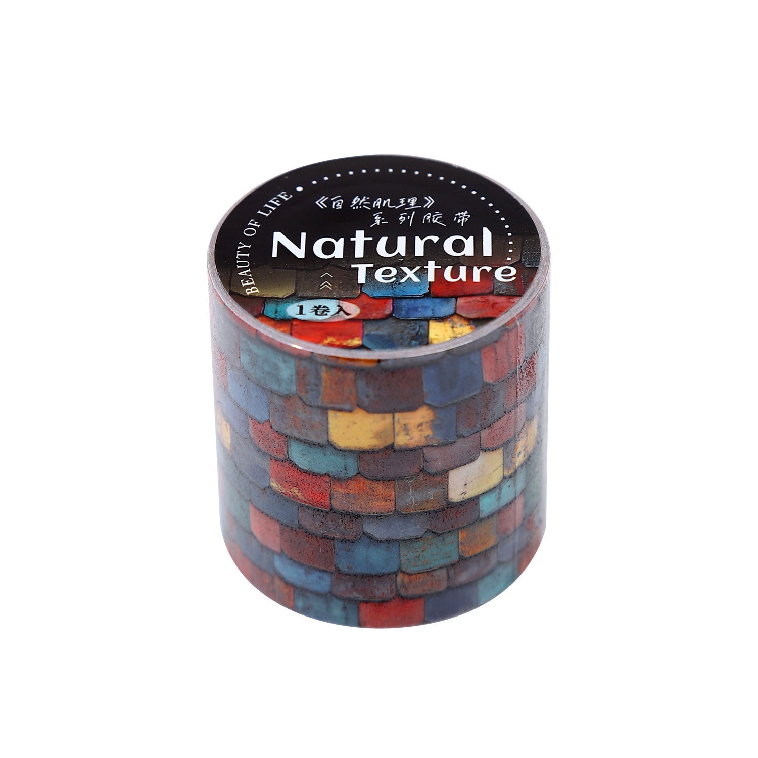 Natural Texture Series Washi Tape – Natural Landscape, 2m - ViktaShop