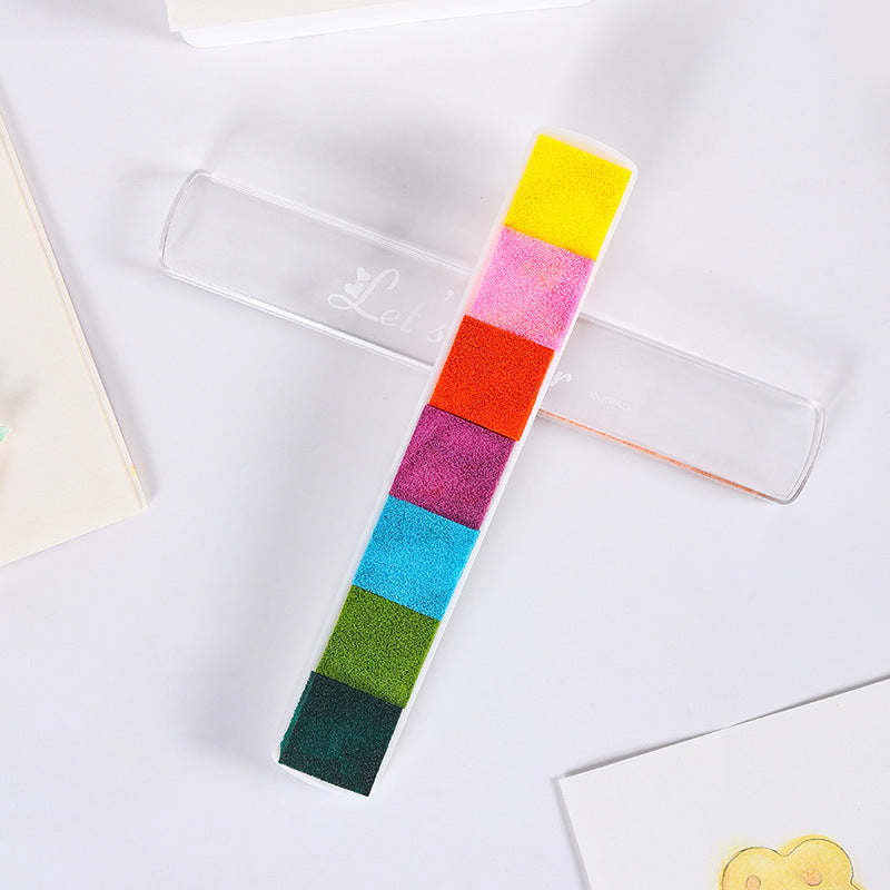 DIY Children's Long Gradient Stamp Inkpad - ViktaShop