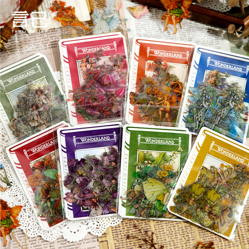 PET Sticker Pack - Wonderland Series Collage - ViktaShop