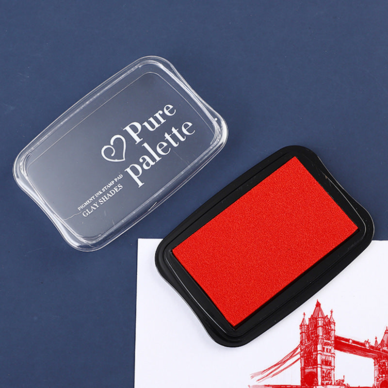 Retro Color Ink Pad – 12 Color Options, for Finger Painting & Stamp DIY - ViktaShop