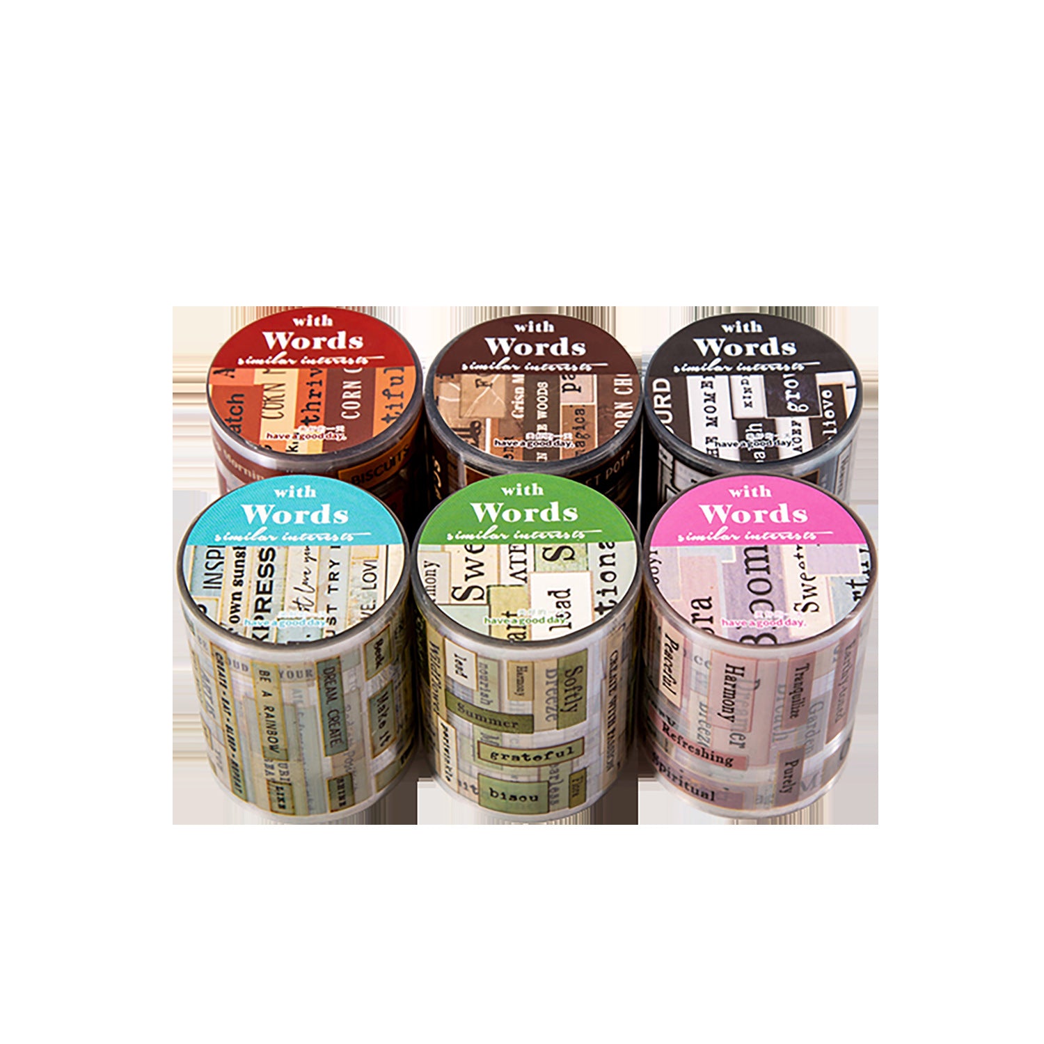 Coffee Contrast Color Die-cut Tape - 2m - ViktaShop