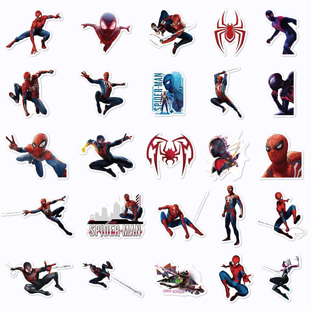Spider-Man Animation Stickers 50 psc