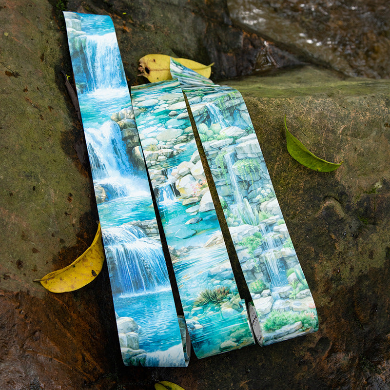 Paper Tape – Stream Humming Series, Landscaping Theme, 6 Options - ViktaShop