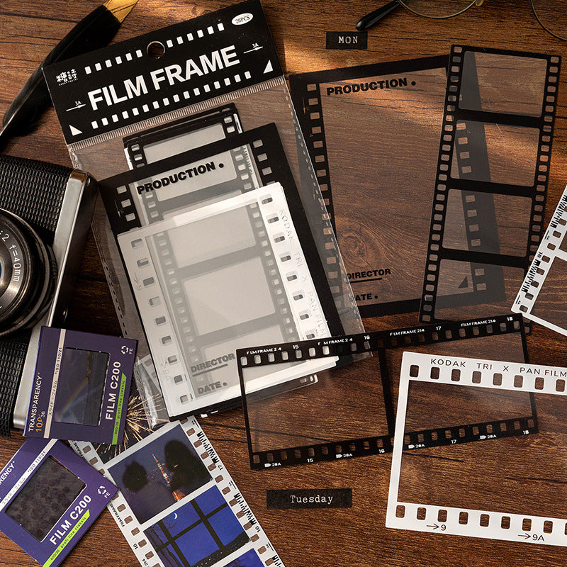 Retro Film PET Stickers - ViktaShop