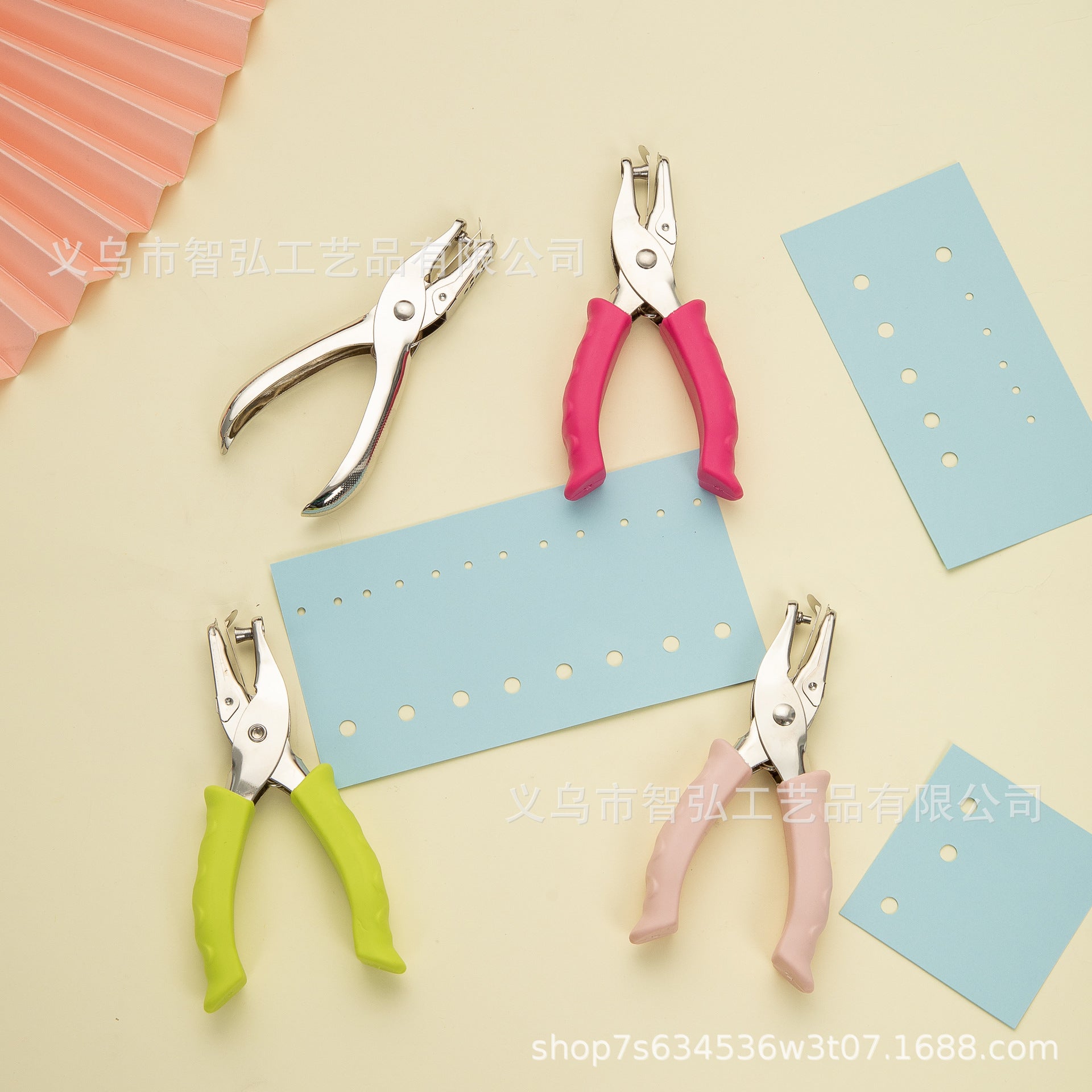 Single Hole Punch – 3mm/6mm Handheld DIY Tool, 9 Options - ViktaShop